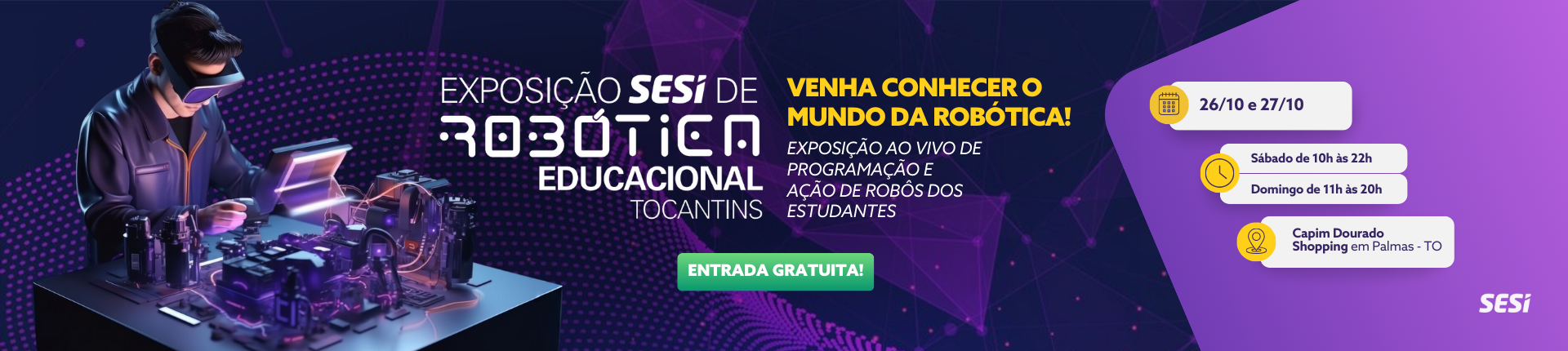 Exposição de Robótica